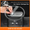 Interior Stickers Car Trash Can Garbage Bin Storage Box Interior Accessories For F SPORT ES RX NX LS UX LM LX GX LC RZ IS