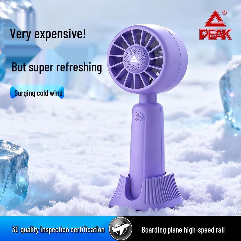 

PEAK Портативный перезаряжаемый мини-ручной вентилятор
