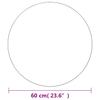 VidaXL Wandspiegel 2 Stk. 60 cm Rund Glas