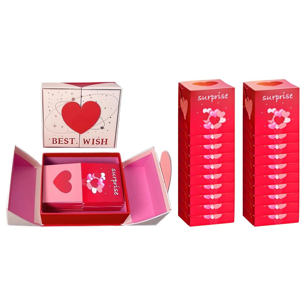 Reusable Birthday Surprise Gift Box With Coin Storage Box, Suitable For Various Events And Travel, Portable Celebration Gift Box.