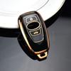 For Subaru Brz Xv Forester Legacy Outback 3/4 Buttons Soft Tpu Car Remote Key Case Cover Shell Holder Protector Accessories