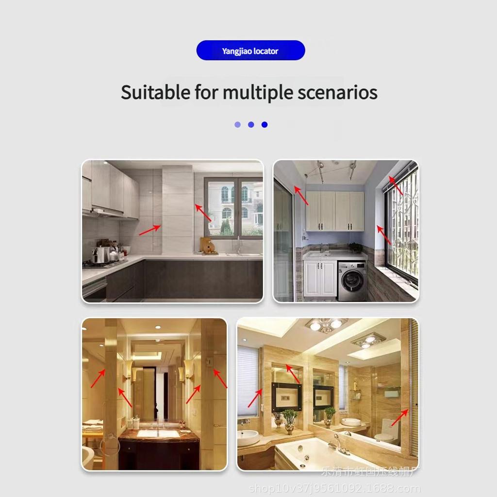 Korektor Krawędzi Płytek Klipsy Poziomujące Krawędzie Narzędzie do Wyrównywania Narożników Płytek Ściennych z Wytrzymałych Materiałów PP