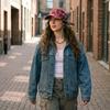 Pentagram Scarf Baseball Cap Korean Style Strappy Scarf Hat Portable Letter Headscarf Hat  Girl