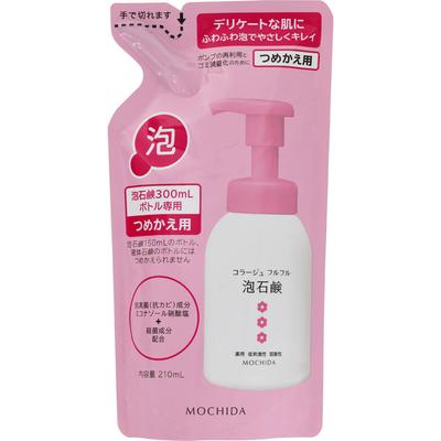 Mochida Collage Fleur Fleur Jabón de Burbujas Rosa (Rellenar) 210ml (Cuasi droga) Limpiador de Zonas Íntimas Productos de Limpieza Aplicar una cantidad adecuada en las manos