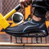 Breathable Steel Toe Safety Shoes for Men Work Puncture Proof Sport Sneakers Construction Security Boots