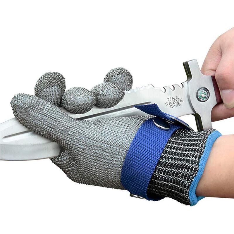 Cut-Resistant Stainless Steel Wire Gloves