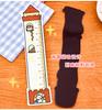 1pc Cartoon bus Magnetic Bookmark Ruler Student Cute High-value Bendable Ruler Special-shaped Magnetic Ruler