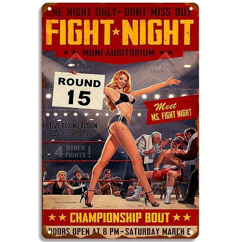 Las Vegas Schönes Mädchen Wandschild Metall Poster Männerhöhlen Wandaufkleber Weißblech Malerei Sexy Frauen Foto Dekor Plaketten