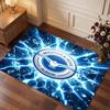 Brighton & Hove Albion Football Print Crystal Velvet Rug, Comfortable Water Absorbent Non Slip Indoor Floor Carpet