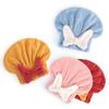 Microfiber Drying Hair Caps For Women Girls Quick Dry Hair Towel Turban Hat Bathing Soft Hair Towel Wrap With Cute Butterfly Bow