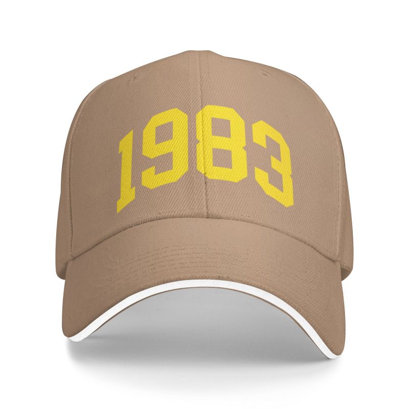 Fashion Unisex Born In 1983 Birthday Baseball Cap Adult Adjustable Dad Hat Women Unisex Sports