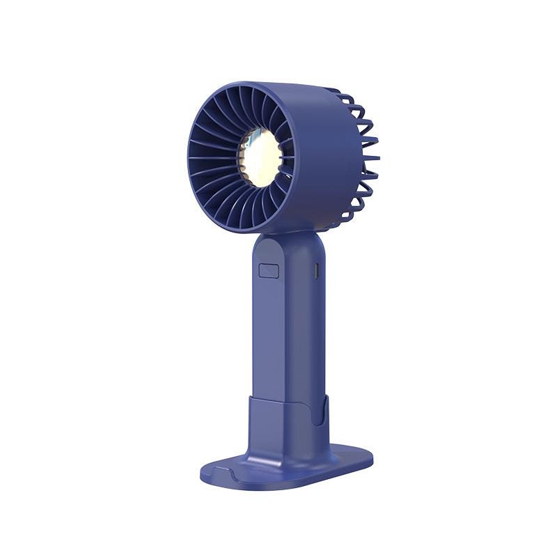 Blauwal Handventilator mit USB-Ladefunktion - Kompakter Tischventilator für Wohnheime und als Geschenk