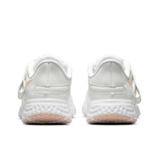 Women's Nike Wmns Revolution 5 FlyEase Summit White Crimson Bliss BQ3212-109