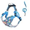 Dog Harness Leash Set Reflective Adjustable Collar Dog Leash Small and Medium Dog Accessories Puppy Vest French Bulldog Dog Rope
