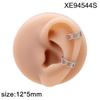 European Luxury Titanium Steel No-Pierce Ear Cuff for Women - High-End Fashion Open Hoop Earring