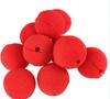 1/100pcs Red Clown Nose DIY Foam Sponge Balls Cosplay Costume Props Funny Circus Performance Party Halloween Decoration Supplies