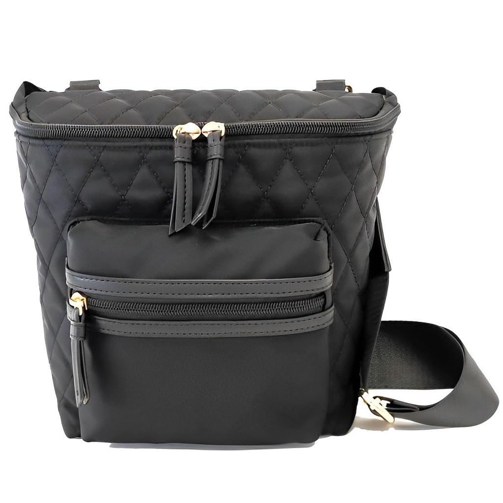 Grande Grace Women's Shoulder Bag, Lightweight, Popular, Black