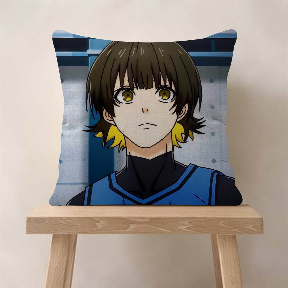 Anime Bachira Meguru Pillow Anime Pillow Sofa Bed Head Pillow Cover Cushion Cover Fashion