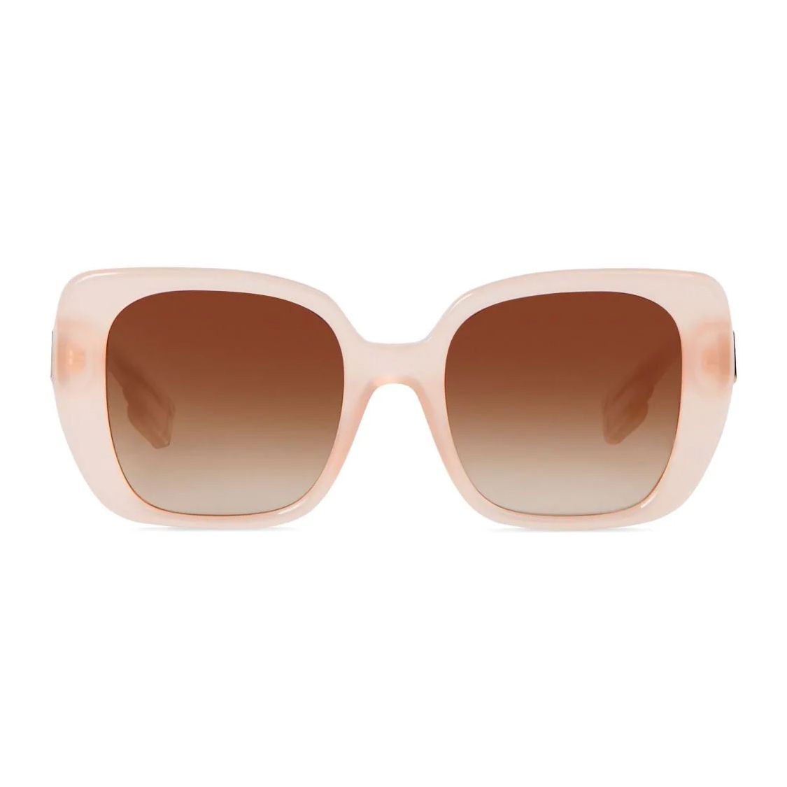 Burberry Full Frame Semi-Transparent Acetate Square Sunglasses Women sunglasses Pink 4083200 Pink,F