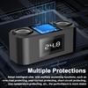 Car Chargers PD+QC3.0 Quick Charge Adapter 2 Socket Power Splitter 12 24V with LED Voltage Detection for Car Truck SUV