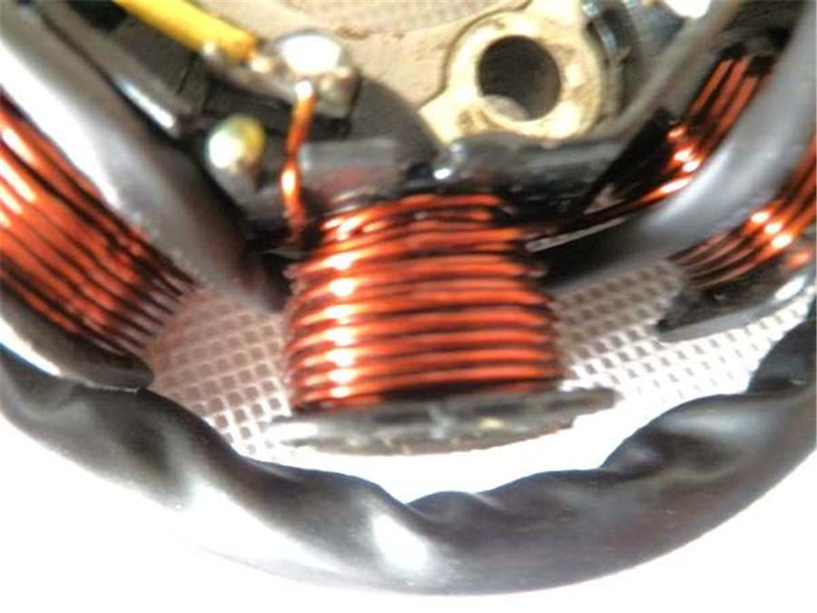 DC Ignition Stator Magneto Coil Generator 8 Poles Pick Up Flywheel Puller for GY6 150cc 125cc Chinese Scooter Moped ATV Quad Pocket Bike