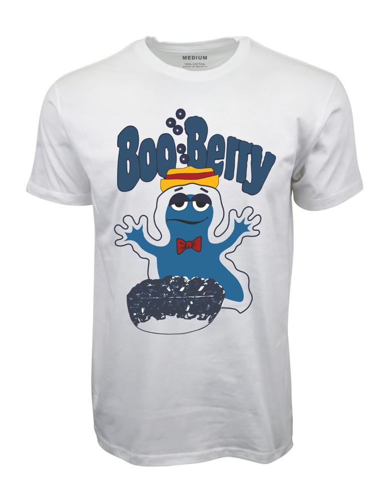 BOO BERRY 80 S PROMO WHITE GRAPHIC T-SHIRT Unisex T-Shirt XXL