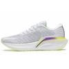 New LiNing Yueying 2.0 Pro Cushioning Reflective Rebound Low Top Running Shoes Women's Standard White ARHS018-1