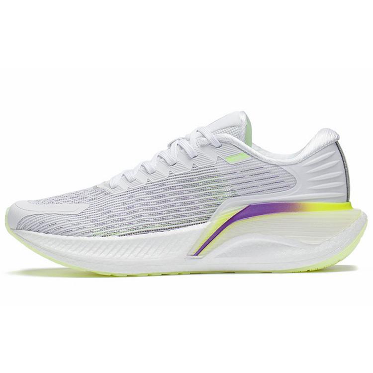 

New LiNing Yueying 2.0 Pro Cushioning Reflective Rebound Low Top Running Shoes Women s Standard White ARHS018-1 35