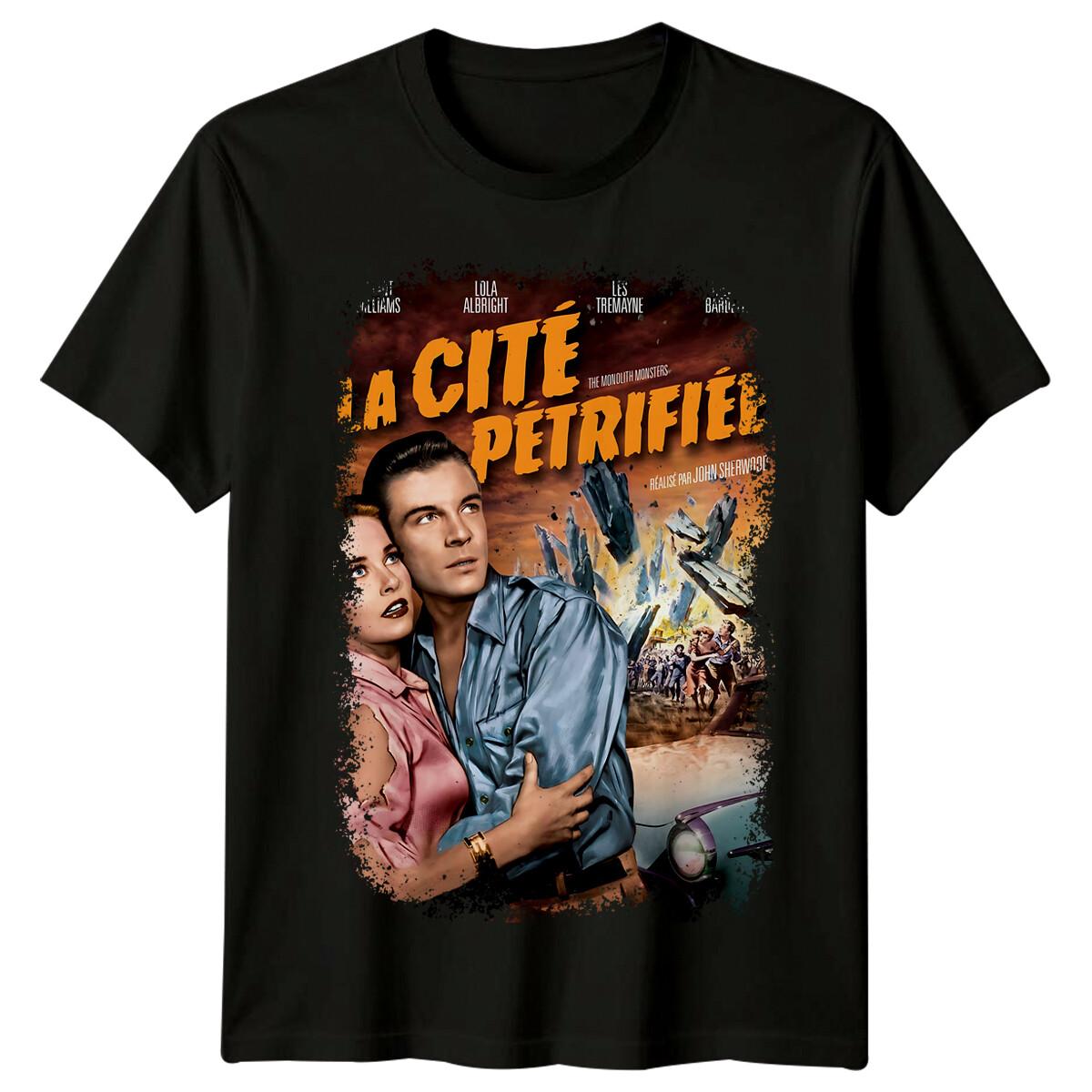 

The Monolith Monsters (1957) Movie Poster Inspired 100% Cotton T-shirt Mens Tees Top Retro 80s Tee 3XL