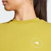 Adidas X Stella McCartney Sportswear Sweatshirt With Logo Women Tops Olive-Green IT8306