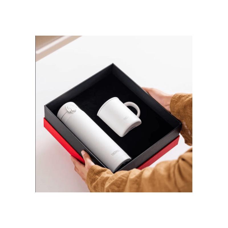 THERMOS JNDG07 Titanium Insulated Bottle & Mug Gift Set