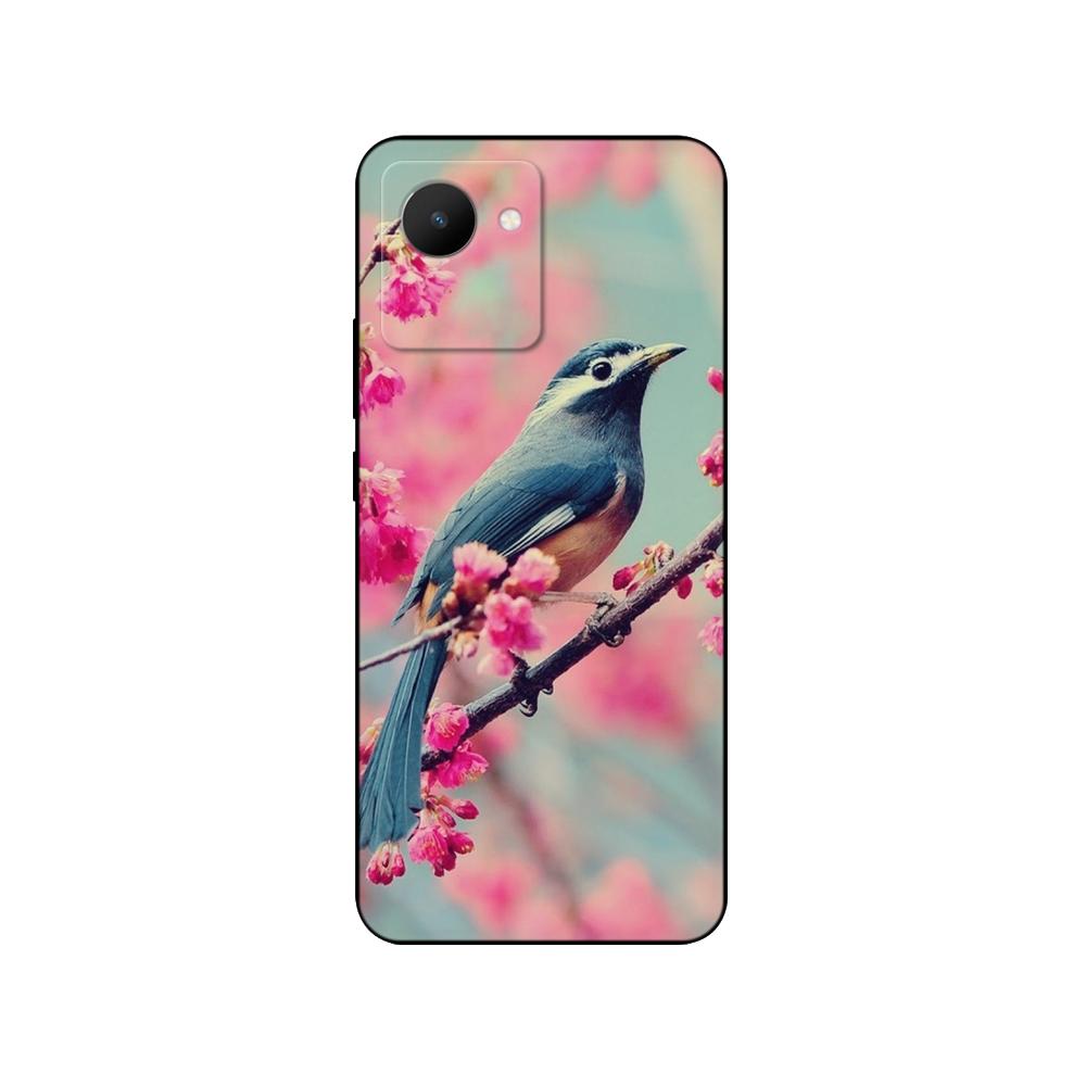 Für Realme C30 Hülle Rückseite für OPPO RealmeC30 4G C 30 Handyhülle Weiche Silikonhülle Schutzstoßfänger Funda Schwarze TPU-Hülle