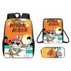 Cartoon Anime Shoulder Bag Pencil Case School Backpack For Children