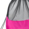 Basketball Mesh Bag Drawstring Backpack Oxford Cloth for Football Soccer
