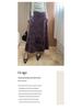 Sinan Retro High-Waist Luminous Velvet A-Line Skirt with Gold Snowflake Design