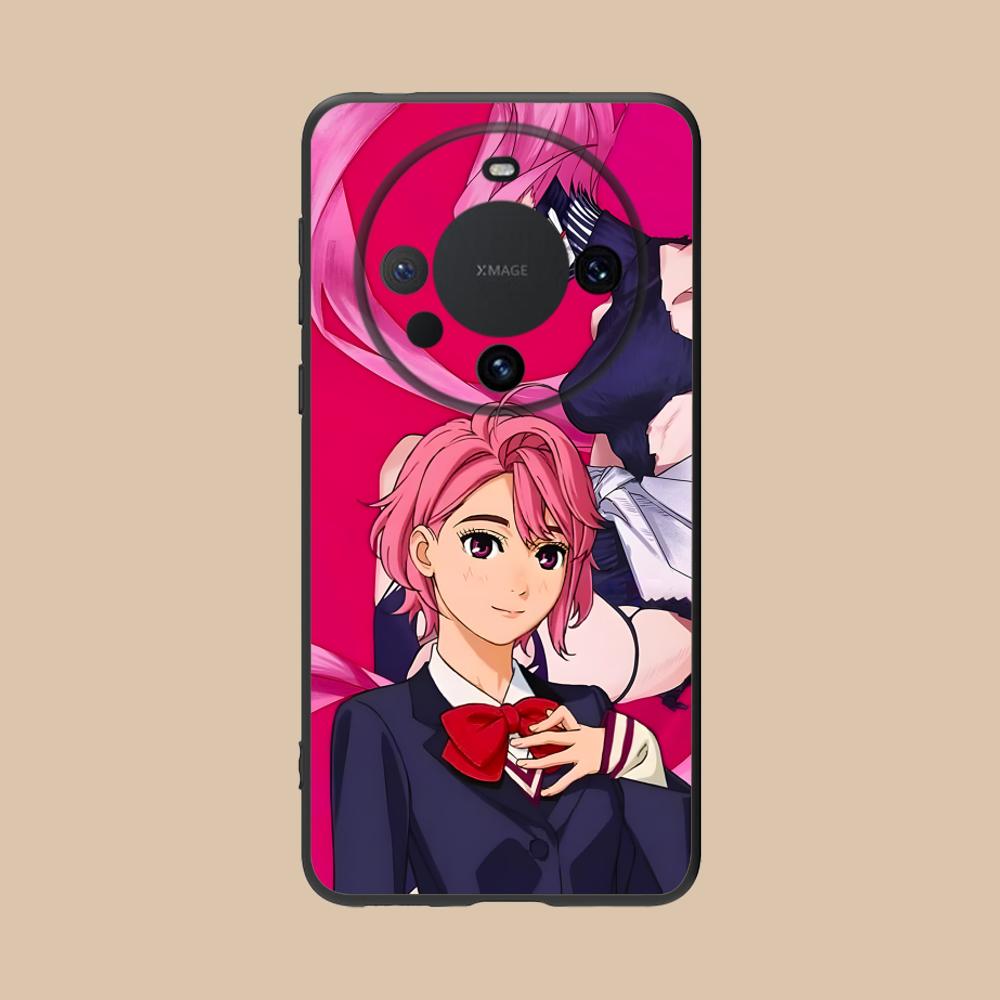 Dandadan Aira Shiratori Phone Case for Huawei Mate 60 50 40 30 20 10 Pro Plus Lite E 5G Colorful Printing Cover Cellphones Cover