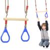 Swing Outdoor Children 120 kg Load Capacity Multifunctional Children"s Wooden Trapeze Swing Gym