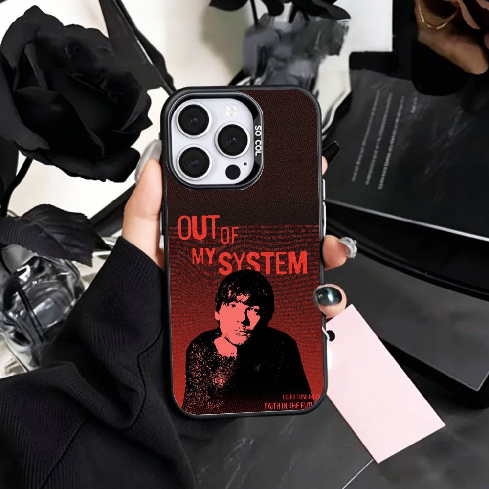 COOL S-Singer L-Louis T-Tomlinson Phone Case For iPhone17,16,15,14,13,12,11 Plus,Pro Max Colored Silver Plated Inside Cover