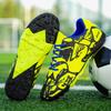 Youth Adult Men's and Large Size Football Shoes Lace-Up Men's TF Broken Nails Elementary School Student Competition AG Long Nails Older Children