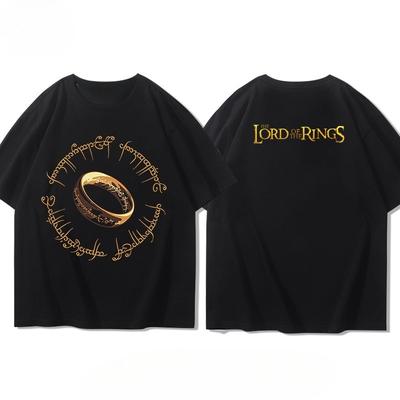 The Lord of The Rings Gaming T Shirt Unisex Women Cheap Polyester Material Short Sleeve Graphic T Shirts Gothic Camisetas Unisexs Top