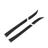 Carbon Fiber Car Rearview Mirror Decor Trim Sticker for Ford Mustang 2015-
