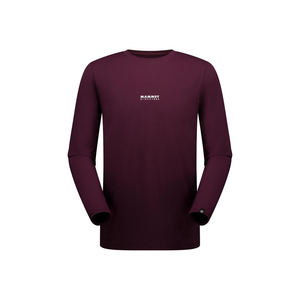 Mammut QD Logo Print Long Sleeve Asian PRT1 T-shirts, Fit, Men's, AF, 1016-01030, Vintage,