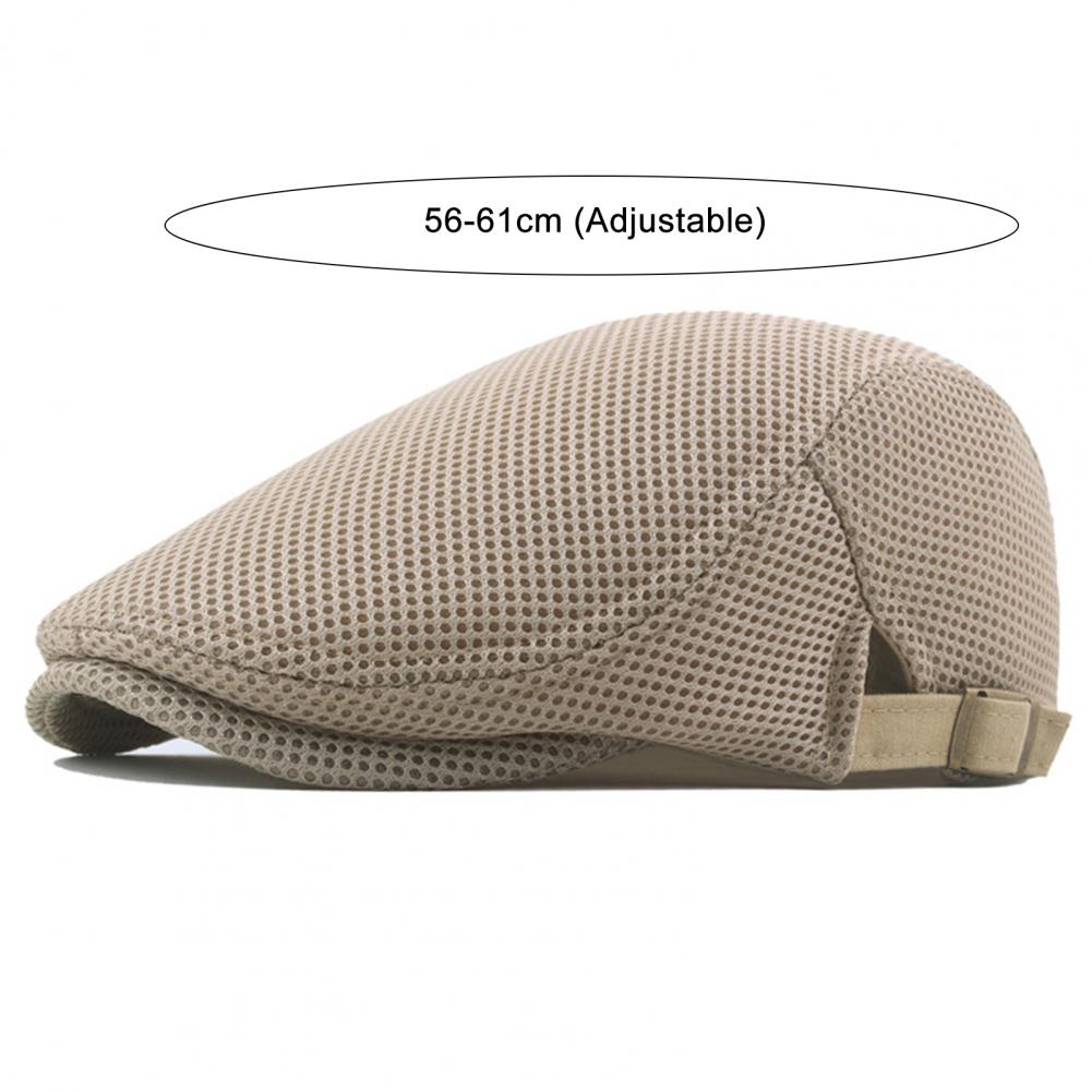 Bequemer Herrenhut, perfekte Geschenke, Polyester, hohl, waschbar, Herren-Baskenmütze für den Alltag