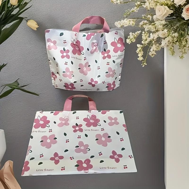 50 Stück Geschenktüten - Vielseitige Einkaufs- und Gastgeschenktüten für Hochzeiten, Geburtstage und mehr - Verdickte Plastiktüte Geschenktüte Einkaufstüte