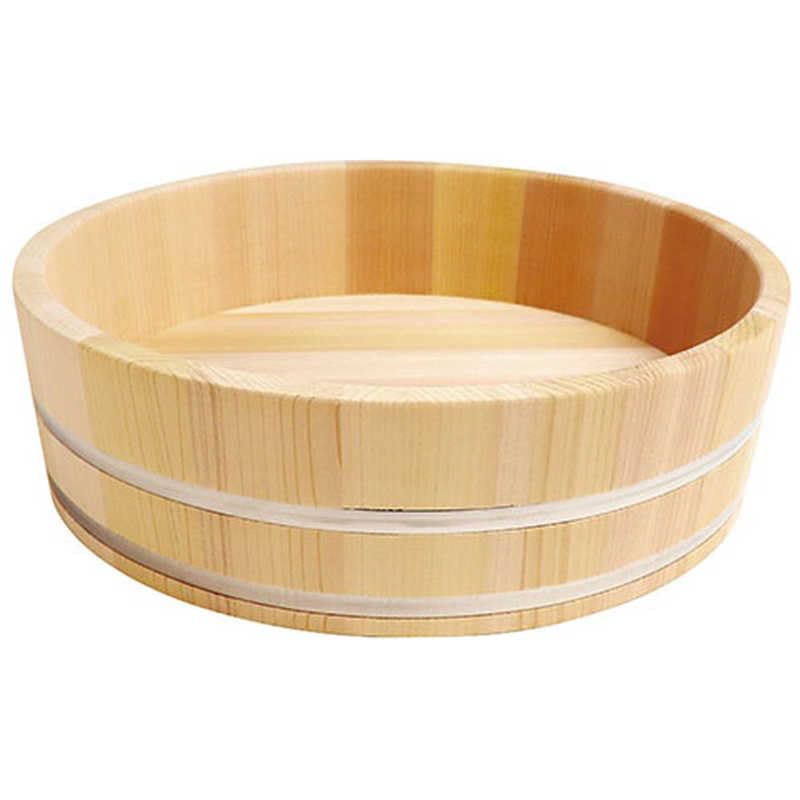 Yamaco Sushi Rice Tub, Stainless Steel Hoop, 24cm, Approx. 2 cups (788002) [Kitchenware, Sushi Tub, Rice Tub]