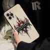Music Band M-Megadeth Black Soft Phone Case For IPhone 16 15 14 13 11 12 17 Pro Max Mini Plus