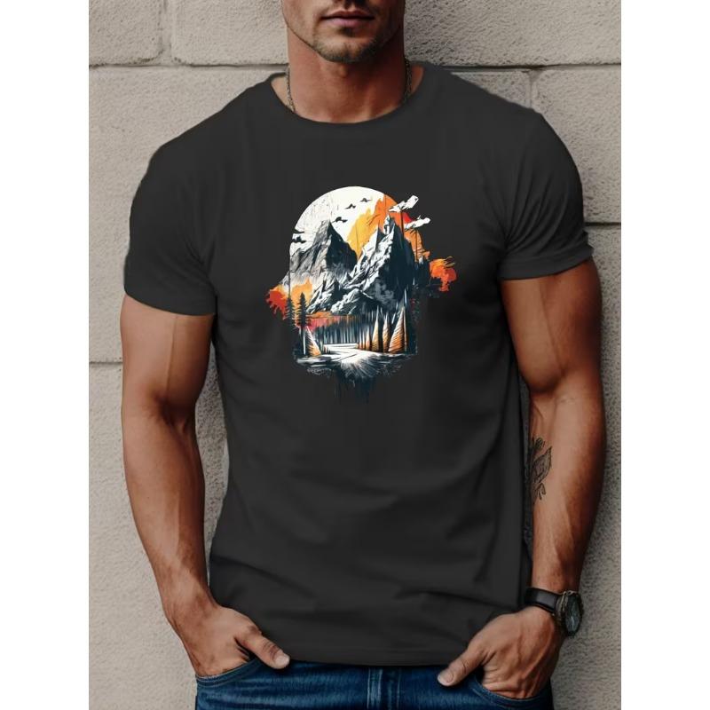 Мужские летние короткие рукава S