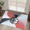 SC Freiburg FC Design Crystal Velvet Carpet Cozy Non?Slip Printed Rug For Bedroom Living Room Entrance