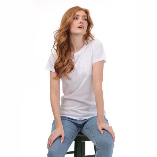 Armani Womens/Ladies Crew Neck T-Shirt