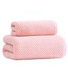 Prosop de baie mare, mărit, îngroșat, catifea de coral, zăbrele de ananas, prosop de baie absorbant, cu uscare rapidă, prosop de baie cu uscare rapidă